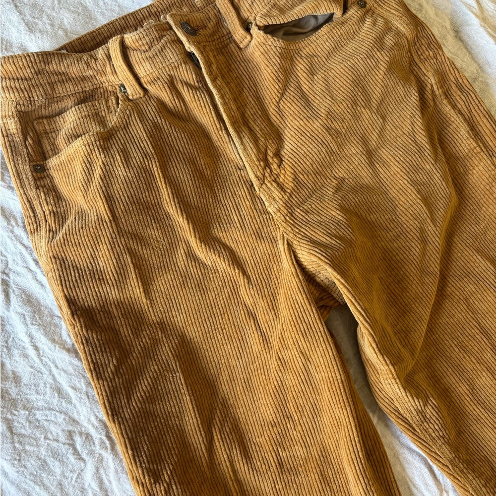 Women's Tan Corduroy Pants